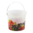 5,6 Liter Pflückeimer, rund, mit Obstmotiv und Deckel