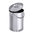 Edelstahl-Eimer 10 Liter mit Bodenreifen, extra schwere Qualität, mit Deckel