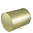 Weißblecheimer 4,0 Liter, gold, mit Eindrückdeckel, lebensmittelgeeignet