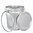 Weißblecheimer 10 l, blank, mit Deckel, Spannring, UN Gefahrgut-Zulassung