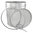 Weißblecheimer (Hobbock) 30 l, blank, mit Deckel, UN Gefahrgut-Zulassung