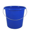 Haushaltseimer "Premium" 5 Liter, rund, blau mit Metallbügel