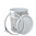 Weißblecheimer 5 l, außen blank, innenbeschichtet, mit Deckel, UN Gefahrgut-Zulassung