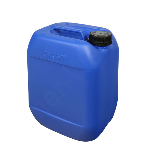 Kunststoffkanister, blau, HDPE, mit Verschluss, UN-Gefahrgutzulassung