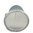 Weißblecheimer 20 l, blank, mit Deckel, Metallbügel - Restposten