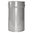 Stahlblech-Hobbock 60 L, blank, mit Deckel, Spannring und Stahlsplint
