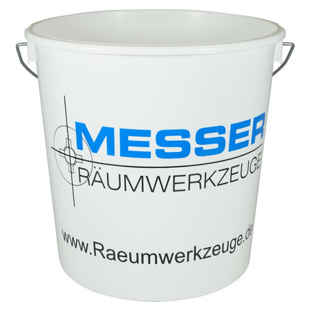 STANDARD WERBEEIMER - Standard-Werbeeimer in weiß mit einem zweifarbigem Logodruck.\\n\\n29.11.2019 23:42